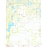 United States Geological Survey Kenai C-2 NE, AK (1986, 25000-Scale) digital map