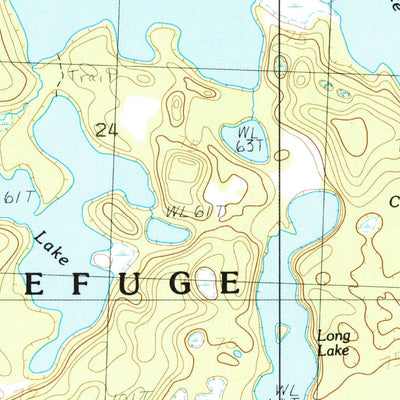 United States Geological Survey Kenai C-2 NW, AK (1986, 25000-Scale) digital map