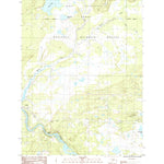 United States Geological Survey Kenai C-2 SW, AK (1986, 25000-Scale) digital map