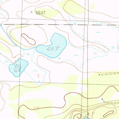 United States Geological Survey Kenai C-2 SW, AK (1986, 25000-Scale) digital map