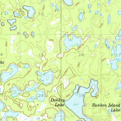 United States Geological Survey Kenai C-3, AK (1951, 63360-Scale) digital map