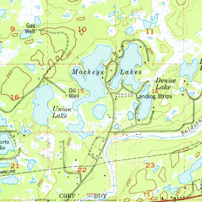 United States Geological Survey Kenai C-3, AK (1951, 63360-Scale) digital map