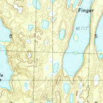 United States Geological Survey Kenai C-3 NE, AK (1986, 25000-Scale) digital map