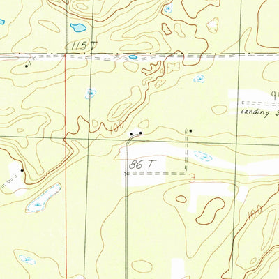 United States Geological Survey Kenai C-3 SE, AK (1986, 25000-Scale) digital map