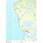 United States Geological Survey Kenai C-4, AK (1951, 63360-Scale) digital map