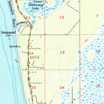 United States Geological Survey Kenai C-4, AK (1951, 63360-Scale) digital map