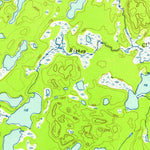 United States Geological Survey Kenai C-4, AK (1952, 63360-Scale) digital map