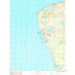 United States Geological Survey Kenai C-4 NW, AK (1986, 25000-Scale) digital map