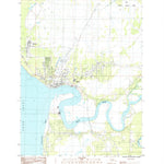 United States Geological Survey Kenai C-4 SE, AK (1986, 25000-Scale) digital map