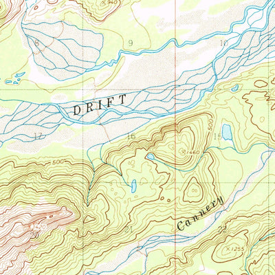 United States Geological Survey Kenai C-7, AK (1958, 63360-Scale) digital map