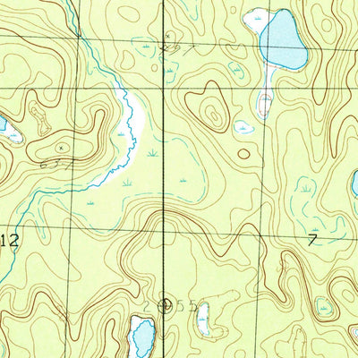 United States Geological Survey Kenai D-1 NW, AK (1986, 25000-Scale) digital map