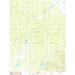 United States Geological Survey Kenai D-1 SE, AK (1986, 25000-Scale) digital map
