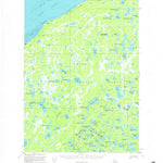 United States Geological Survey Kenai D-2, AK (1951, 63360-Scale) digital map