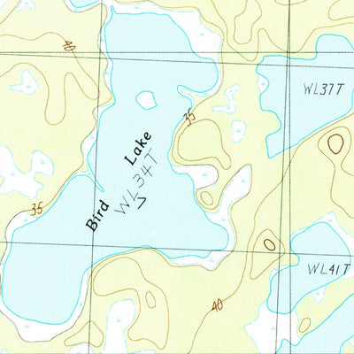 United States Geological Survey Kenai D-2 NE, AK (1986, 25000-Scale) digital map