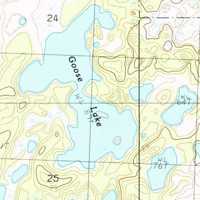 United States Geological Survey Kenai D-2 SW, AK (1986, 25000-Scale) digital map