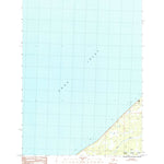 United States Geological Survey Kenai D-3 NE, AK (1986, 25000-Scale) digital map