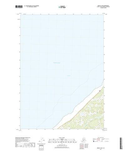 United States Geological Survey Kenai D-3 NE, AK (2017, 25000-Scale) digital map
