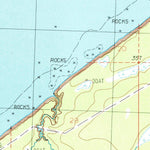 United States Geological Survey Kenai D-3 SE, AK (1986, 25000-Scale) digital map