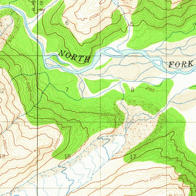 United States Geological Survey Kenai D-7, AK (1958, 63360-Scale) digital map
