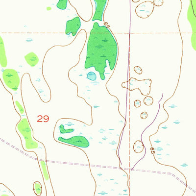 United States Geological Survey Kenansville, FL (1953, 24000-Scale) digital map