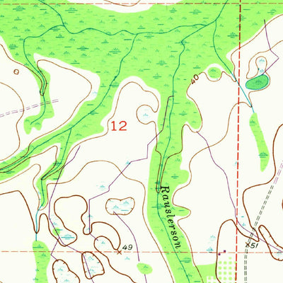 United States Geological Survey Kenansville, FL (1953, 24000-Scale) digital map