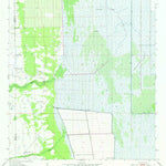 United States Geological Survey Kenansville NE, FL (1953, 24000-Scale) digital map