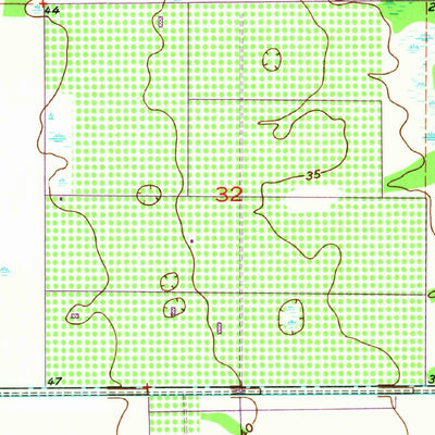 United States Geological Survey Kenansville SE, FL (1953, 24000-Scale) digital map