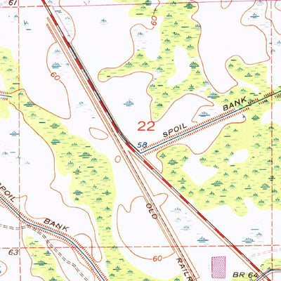 United States Geological Survey Kenansville SW, FL (1953, 24000-Scale) digital map