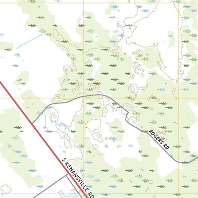 United States Geological Survey Kenansville SW, FL (2021, 24000-Scale) digital map