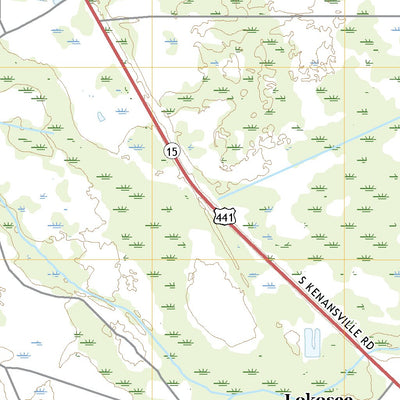 United States Geological Survey Kenansville SW, FL (2021, 24000-Scale) digital map