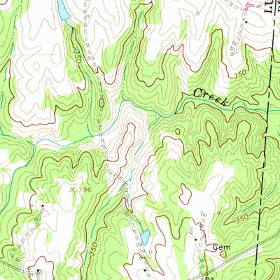 United States Geological Survey Kenbridge East, VA (1966, 24000-Scale) digital map