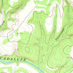 United States Geological Survey Kendalia, TX (1964, 24000-Scale) digital map