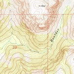 United States Geological Survey Kendall Mountain, WY (1968, 24000-Scale) digital map