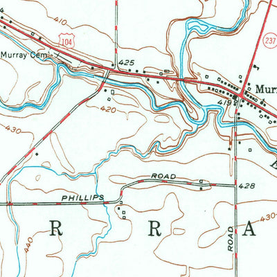 United States Geological Survey Kendall, NY (1951, 24000-Scale) digital map