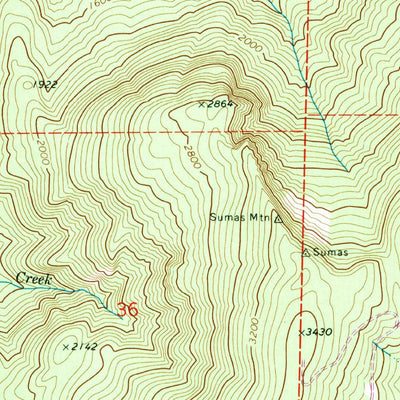 United States Geological Survey Kendall, WA (1972, 24000-Scale) digital map