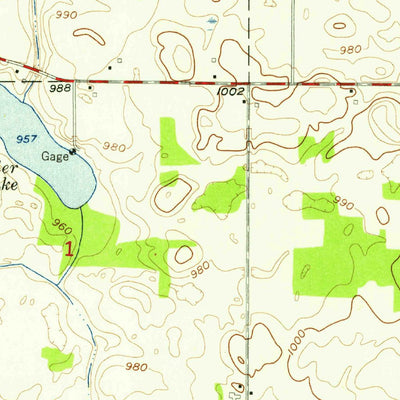 United States Geological Survey Kendallville, IN (1955, 24000-Scale) digital map