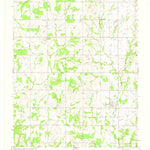 United States Geological Survey Kendrick, OK (1975, 24000-Scale) digital map