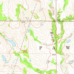 United States Geological Survey Kendrick, OK (1975, 24000-Scale) digital map