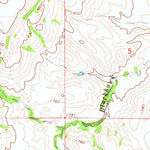 United States Geological Survey Kenel, SD (1966, 24000-Scale) digital map