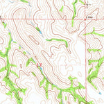 United States Geological Survey Kenel, SD (1966, 24000-Scale) digital map