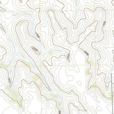 United States Geological Survey Kenel, SD (2021, 24000-Scale) digital map