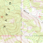 United States Geological Survey Kenelty Mountain, MT (1966, 24000-Scale) digital map