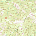 United States Geological Survey Kenelty Mountain, MT (1966, 24000-Scale) digital map