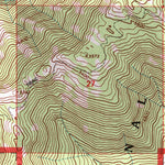 United States Geological Survey Kenelty Mountain, MT (1997, 24000-Scale) digital map