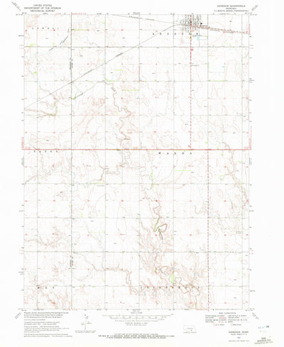 United States Geological Survey Kenesaw, NE (1969, 24000-Scale) digital map