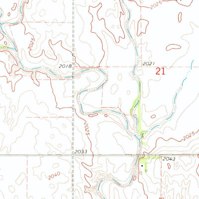 United States Geological Survey Kenesaw, NE (1969, 24000-Scale) digital map