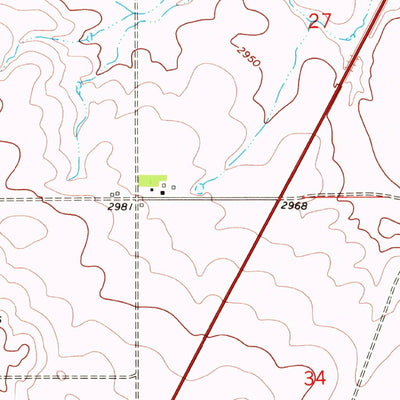 United States Geological Survey Kenilworth SW, MT (1969, 24000-Scale) digital map