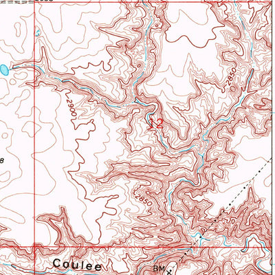 United States Geological Survey Kenilworth SW, MT (1969, 24000-Scale) digital map