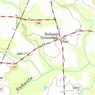 United States Geological Survey Kenly East, NC (1978, 24000-Scale) digital map
