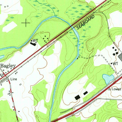 United States Geological Survey Kenly West, NC (1978, 24000-Scale) digital map